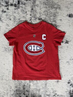 NHL Montreal Canadiens Nick Suzuki #14 Kid's T-Shirt